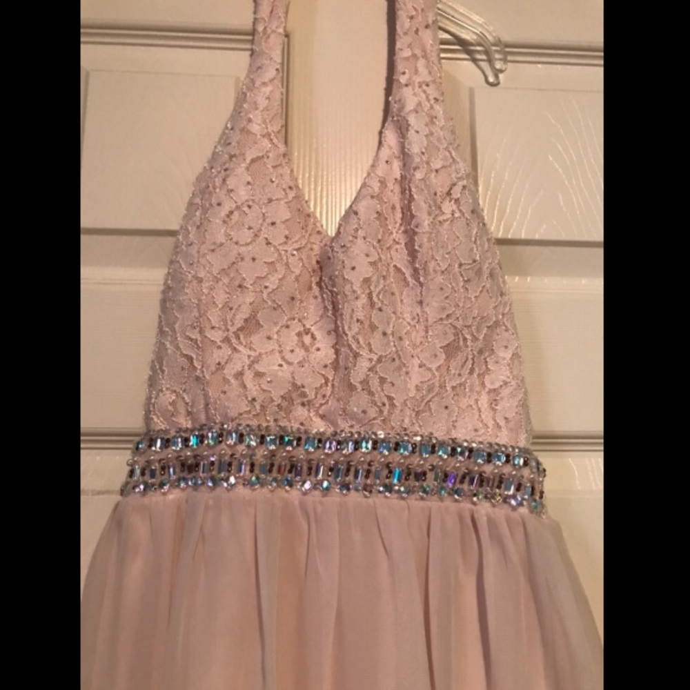 Halter Top Backless Dress